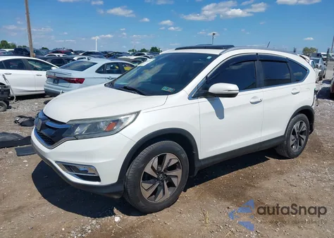 2015 Honda Cr-V Touring из США, поврежденный, VIN 5J6RM3H92FL006030